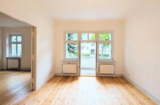 Wohnung mieten in Schillerstraße, 13158 Rosenthal, Erstbezug nach Sanierung: Großzügige 3-Zimmer-Altbauwohnung mit Balkon & neuer Einbauküche