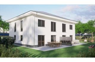 Doppelhaushälfte kaufen in 59556 Lippstadt, Neubau Doppelhaushälfte inkl. Grundstück, gut und günstig, FBH, A+, PV, Lüftung