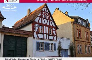 Einfamilienhaus kaufen in 65439 Flörsheim, Historisches Fachwerkhaus im Zentrum von Flörsheim: Hübsches Einfamilienhaus + weitere Wohnung