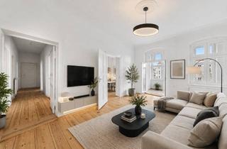 Wohnung kaufen in Prenzlauer Berg, 10439 Berlin, 11 Minuten zum Alex - Stilvoller Altbauklassiker mit Indoor-Loggia in Prenzlauer Bergs