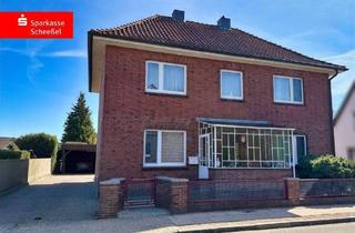 Haus kaufen in 27383 Scheeßel, Scheeßel - Zweifamilienhaus mit großem Grundstück und vielseitigem Potenzial