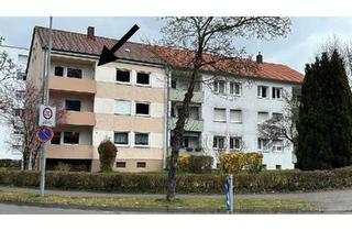 Wohnung kaufen in 88400 Biberach, Biberach an der Riß - Sonnige 3-(5)- Zimmerwhg 75 (98) m² Bj.70 2.OG