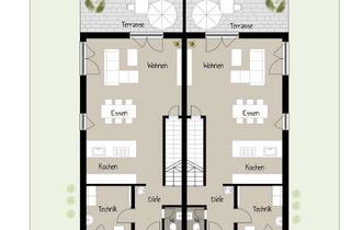 Haus mieten in Zum Langhaus, 35510 Butzbach, ERSTBEZUG Modernes Wohnglück mit Weitblick: Neubau-DHH mit PV-Anlage, Wallbox & Traumküche