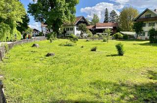Grundstück zu kaufen in 82431 Kochel, *** TOP BAUGRUNDSTÜCK *** für ein Einfamilienhaus in perfekter, ursprünglicher Ortslage