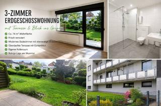 Wohnung mieten in Hankepank, 52134 Herzogenrath, Frisch renovierte 3-Zimmer-Erdgeschosswohnung mit Terrasse in ruhiger Lage am Wurmtal