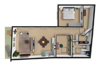 Wohnung mieten in 67295 Bolanden, Attraktive 3-Zimmer-Wohnung mit EBK und Balkon in Bolanden