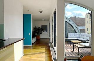 Penthouse mieten in 50672 Köln, Exklusives Penthouse im Belgischen Viertel – Stilvoll möbliertes Wohnen mit Ruhe und Licht