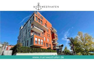 Immobilie mieten in Karpfenweg, 60327 Gutleutviertel, Möblierte Terrassen-Wohnung am Westhafen