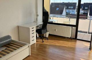 Immobilie mieten in Pulverhäuserweg 114, 64295 Darmstadt, Möbliertes WG-Zimmer mit Balkon in Darmstadt