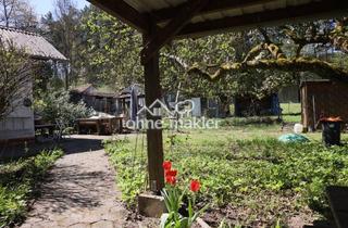 Immobilie kaufen in 95447 Bayreuth, Idyllisches, vollerschlossenes Wochenendgrundstück mit gemauertem Gartenhaus