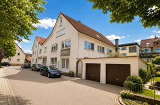 Mehrfamilienhaus kaufen in 74348 Lauffen, Lauffen am Neckar - GLOBAL INVEST SINSHEIM | Mehrfamilienhaus mit 3 Wohnungen und Gewerbehallen im Zentrum von Lauffen