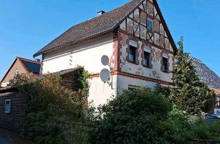 Haus kaufen in 35104 Lichtenfels, Lichtenfels - 152m² Massivbau mit Fachwerk im Dachgeschoss u Werkstatt Hebebühn