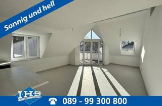 Wohnung kaufen in 81737 München, München - Exklusive 3-Zimmer-Wohnung mit Galerie in ruhiger Lage - Am Hachinger Bach