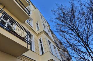 Wohnung kaufen in Prenzlauer Berg, 10407 Prenzlauer Berg, BESICHTIGUNGEN KW 22 im Bötzowkiez: 2 tolle Zimmer, Holzparkett, Frühstücks-Balkon & coole Lage
