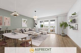 Wohnung kaufen in 85221 Dachau, A U F R E C H T °ZENTRAL UND HELL° 2 Zimmer Wohnung mit großem Süd-Balkon und Garage in Dachau