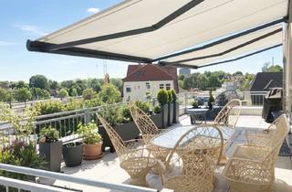 Penthouse kaufen in 38104 Braunschweig, Einmalige und großzügige Penthousewohnung mit Aufzug, Tiefgaragenstellplatz und Carport
