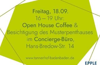 Wohnung kaufen in Hans-Bredow-Straße 12, 76530 Innenstadt, Stilvoll, komfortabel, durchdacht: Neubau-Wohnung mit Concierge-Service im TANNENHOF.