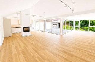 Lofts mieten in 48163 Albachten, Exklusive kernsanierte Loftwohnung im Erstbezug mit Privatteich & Panorama-Glasfront