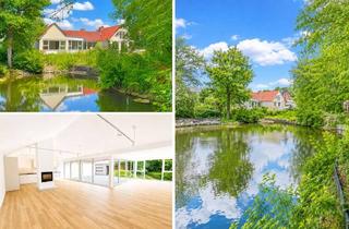 Lofts mieten in 48163 Albachten, Exklusive kernsanierte Loftwohnung im Erstbezug mit Privatteich & Panorama-Glasfront