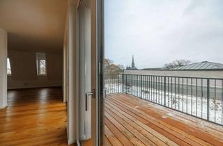 Wohnung mieten in Dufourstraße, 04107 Zentrum-Süd, Exklusive 4-Raum-DG-Wohnung mit Dachterrasse & Blick über Leipzig, Erstbezug, auf Wunsch mit EBK