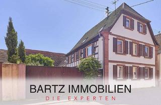 Haus kaufen in 67482 Altdorf, Charakterstarkes Fachwerkhaus mit großzügigem Raumensemble, Hof und Scheune