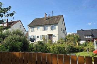 Haus kaufen in 73760 Ostfildern, Schönes 2-3 Familienhaus am Waldrand mit großem Garten und zwei Garagen zu verkaufen