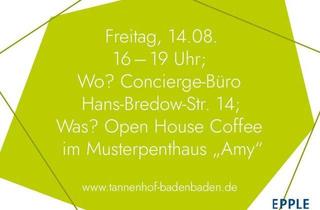 Penthouse kaufen in Hans-Bredow-Straße 12, 76530 Baden-Baden, Stilvoll, komfortabel, durchdacht: Neubau-Wohnung mit Concierge-Service im TANNENHOF.