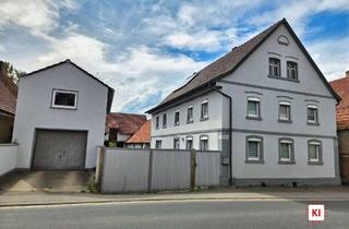 Haus kaufen in 97486 Königsberg, Dreiseithof mit historischem Flair! Viele Nebengebäuden, große Grünfläche -Tierhaltung möglich-