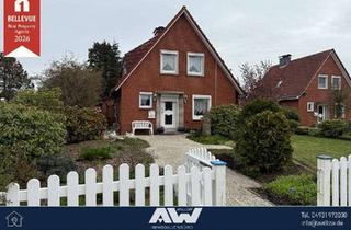 Haus kaufen in 26759 Hinte, Gepflegtes Wohnhaus mit Wintergarten und parkähnlichem Garten in Hinte