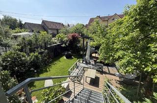Haus kaufen in 79331 Teningen, Elegantes Doppelhaus mit hochwertigem Gartenparadies in ruhiger Lage