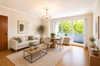 Wohnung kaufen in 22527 Lokstedt, Lokstedt an der Schillingsbek: Sonnige 3-Zimmer-Wohnung mit Loggia und herrlichem Blick ins Grüne..!