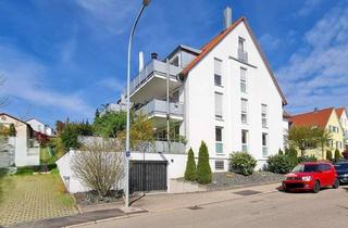 Wohnung kaufen in 73733 Esslingen, Seltenheit! Sonnige 4-Zimmer-Hochparterre-Wohnung mit Gartenanteil