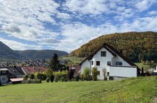 Wohnung kaufen in 73342 Bad Ditzenbach, Exklusive 5 Zimmer Maisonettewohnung mit 2 Stellplätzen, Sauna, Balkon und unverbaubarem Blick