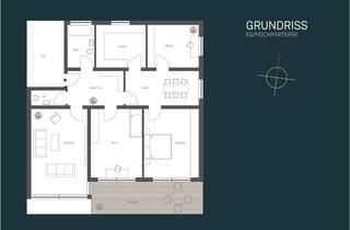 Wohnung kaufen in 71287 Weissach, Großzügige 4-Zi-Terrassenwohnung in begehrter Lage von Weissach