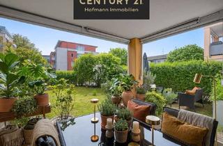 Wohnung kaufen in 79539 Lörrach, Exklusiv & barrierefrei BJ 2011: 3-Zi.-Gartenwohnung m. Terrasse, Klimaanlage & TG zentral Lörrach