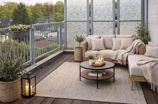 Wohnung kaufen in 47166 Obermarxloh, Stilvolle 2,5-Zimmer-Wohnung mit Dachterrasse in ruhiger Sackgassenlage