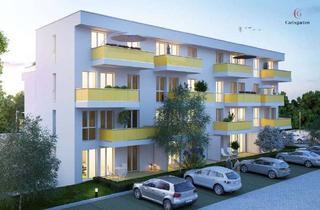 Wohnung mieten in Carl-Schurz-Straße 23 . 24 Carlsgarten 23, 55543 Bad Kreuznach, Neubau 2018, 2ZKBB modernes Wohnen im 3.OG mit EBK, Aufzug