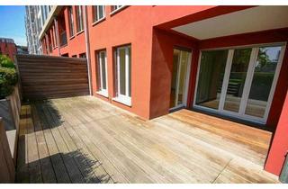Wohnung mieten in Speicherstraße, 60327 Gutleutviertel, 3-ZIMMER-GARTENWOHNUNG IN TOP LAGE MOLE WESTHAFEN