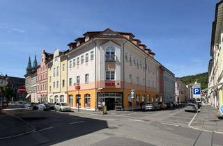 Wohnung mieten in Wettiner Straße 16, 98617 Meiningen, Exklusive 3-Raum-Wohnung mit Aufzug, Einbauküche, großer Terrasse und zwei Bädern