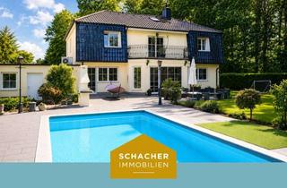 Villa kaufen in 14612 Falkensee, Lichtdurchflutete und großzügige Villa mit Pool in begehrter Wohnlage - Kolonie am See