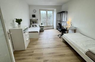 Wohnung mieten in 91056 Erlangen, Vollmöblierte 1 Zimmerwohnung direkt am Kanal