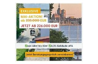 Wohnung kaufen in 18573 Altefähr, Wohnen auf Rügen mit Weitblick auf Stralsund & Kapitalanlage im Seebad mit 4,3% AfA