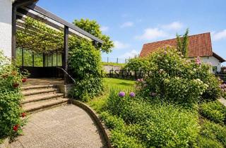 Einfamilienhaus kaufen in 86643 Rennertshofen, Wohnen & Arbeiten im Grünen: Einfamilienhaus mit Lagerhalle, Werkstatt und großem Grundstück!