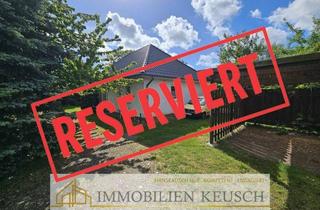 Haus kaufen in 27249 Mellinghausen, Preis reduziert ! Neuwertiger Bungalow mit Ausbaupotential in Traumlage am Feldrand mit Carport & GH