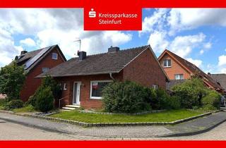 Einfamilienhaus kaufen in 48282 Emsdetten, Emsdetten - Die Alternative zur Eigentumswohnung - mit Garten, Garage und viel Potenzial