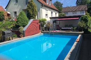 Einfamilienhaus kaufen in 35117 Münchhausen, Münchhausen - Haus mit Pool, Sauna, Traumgrundstück - 15min bis Marburg. PRIVAT