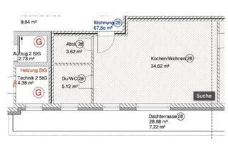 Wohnung kaufen in 28719 Bremen, Bremen - Kapitalanlage mit Zukunft - 2-Zi. Whg Dachterrasse + Stellplatz