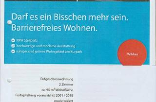 Wohnung kaufen in 15745 Wildau, Wildau - Wohnen am Kurpark, 2 Zimmer Wohnung + 2 Terrasen EG. Ohne Makler