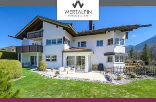 Wohnung kaufen in 82499 Wallgau, Lichterfülltes, großzügiges Wohnen mit Bergpanorama, Wintergarten und Wellness