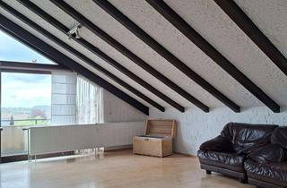 Wohnung kaufen in 73492 Rainau, Charmante 4-Zimmer-Dachgeschosswohnung mit 2 Balkonen, Gartenanteil und traumhafter Aussicht